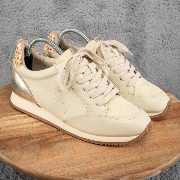 Birdies Shoes - BIRDIES The Roadrunner LOW-TOP RETRO SNEAKERS in Dune Women's Size 9.5 Shoes